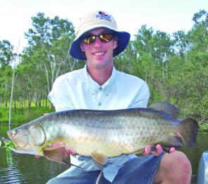 Borumba is best known for its large population of southern saratoga and most anglers venturing to the dam have the species high on their ‘to catch’ list.